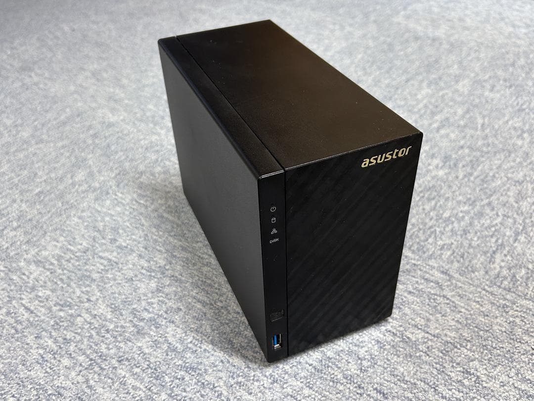 【初期化済】Asustor AS3202T NAS HDD 500GBx2セット