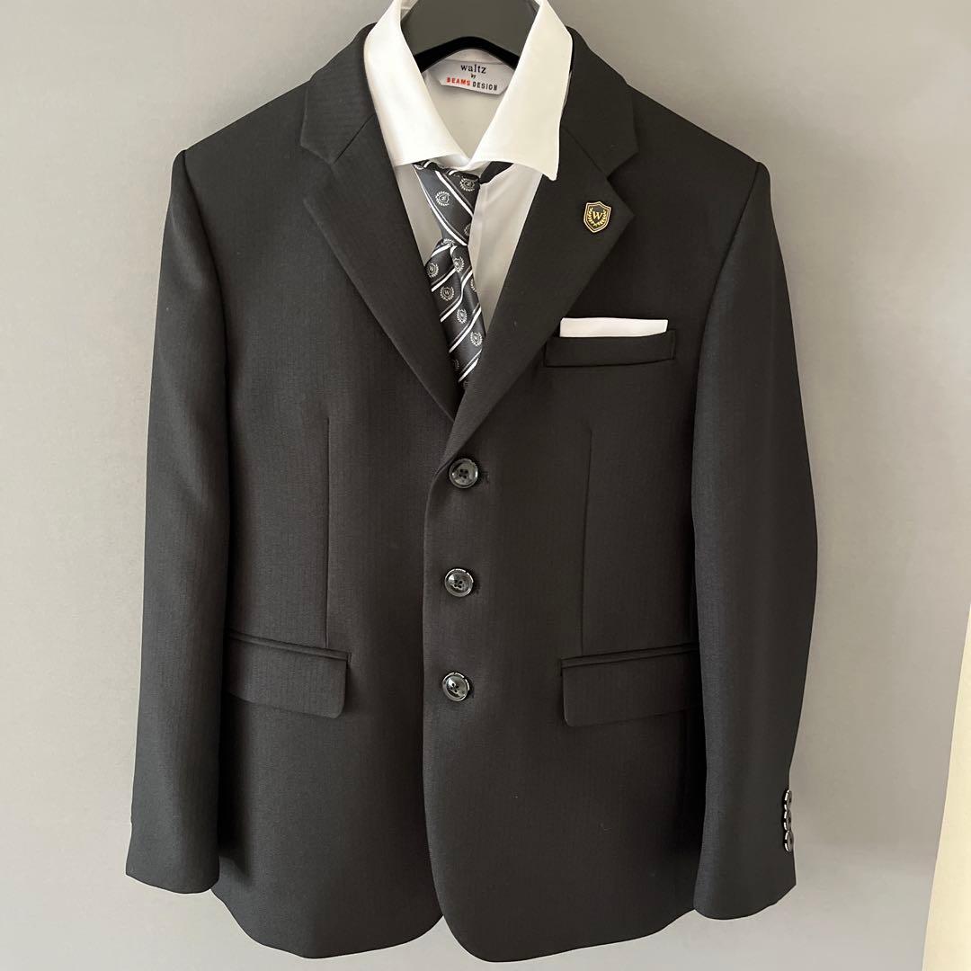 男の子　黒のスーツセットwaltz by BEAMS DESIGN 150