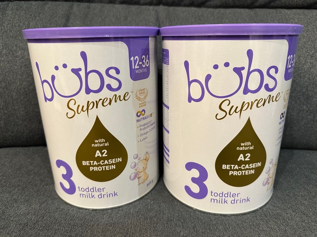 【2缶】Bubs バブズ　シュプリーム　A2 ミルク