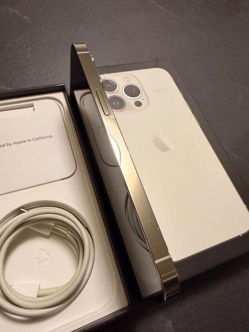 【美品・バッテリー100%】iPhone 13 Pro 1TB シルバー 本体