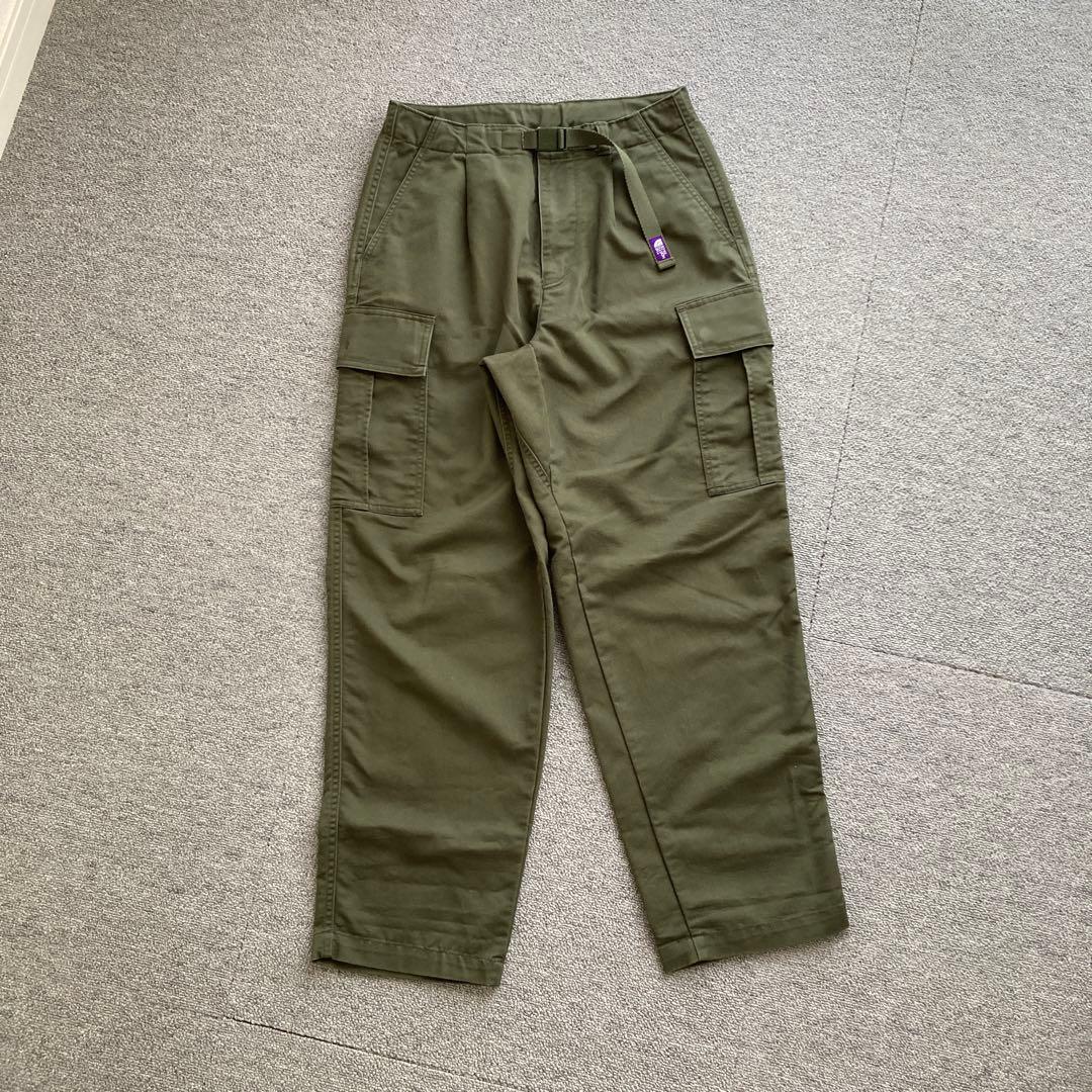 【ほぼ新品】WSサイズ パープルレーベル ノースフェイス カーゴパンツ