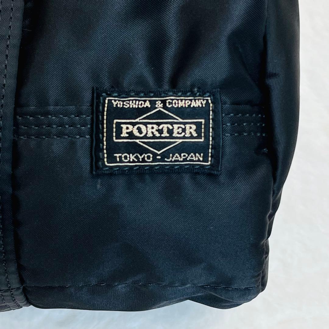 【美品】ポータータンカー ダッフル ミニボストンバッグSサイズ 黒