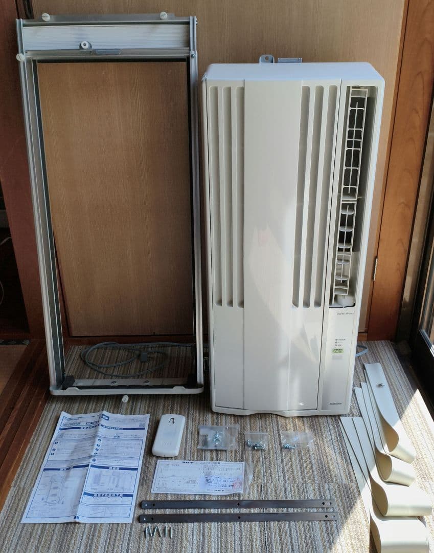 コロナ 窓用エアコン CW-1622R 【2022年製】【保証書付き】