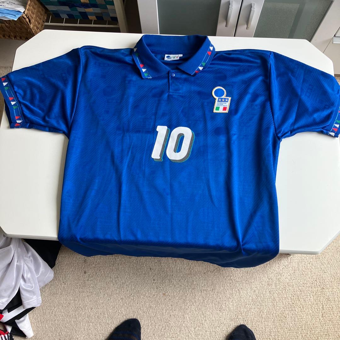 R. BAGGIO イタリア代表 サッカージャージ XL