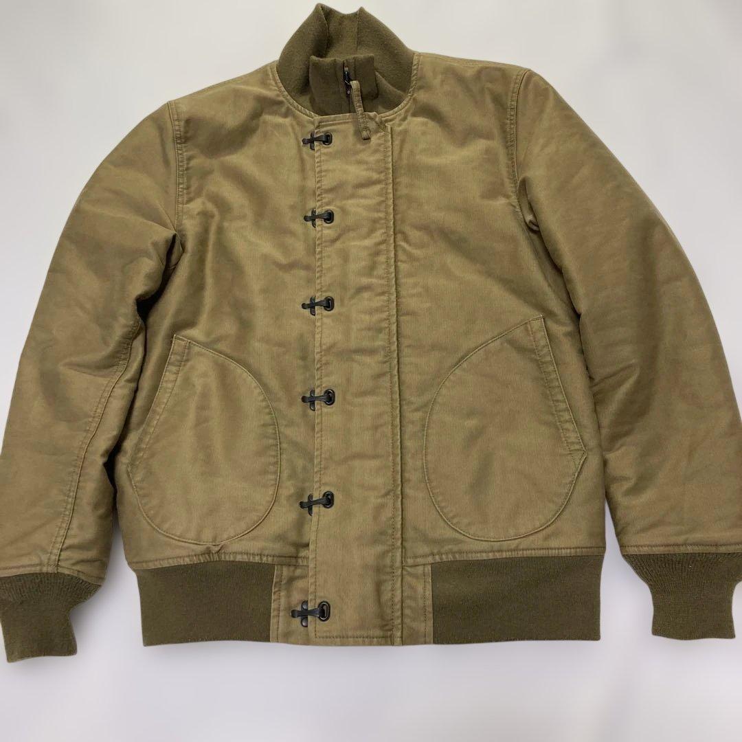 【激レア】ALPHA アルファ DECK HOOKデッキフックジャケット XL