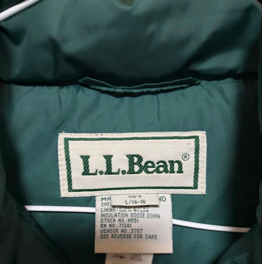 L.L.Bean ダウンベスト キッズLサイズ