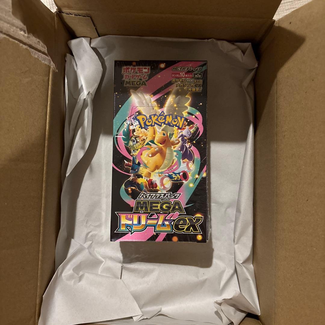 ポケモンカード　MEGAドリームex　１BOX　未開封　シュリンク付き