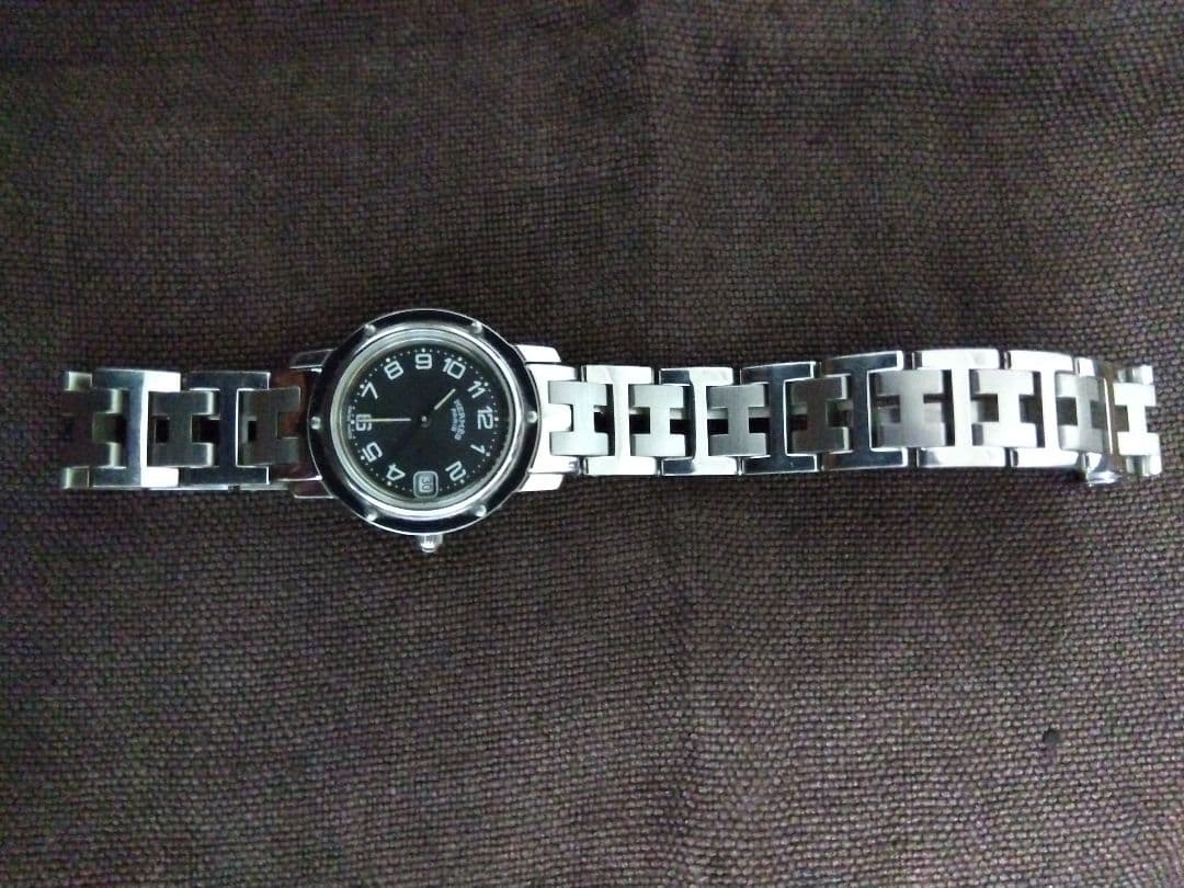 エルメス　クリッパーCL4.210　グレー