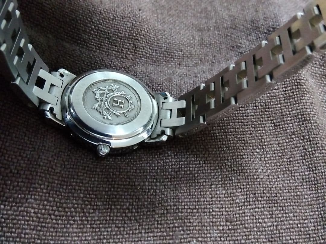 エルメス　クリッパーCL4.210　グレー