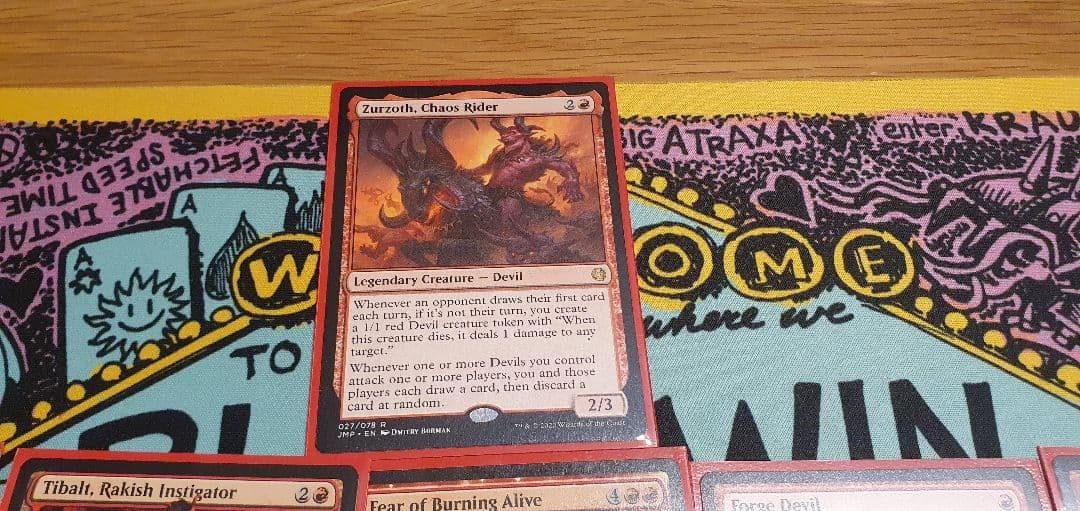 マジック：ザ・ギャザリング Zurzoth, Chaos Rider EDH/Commander deck