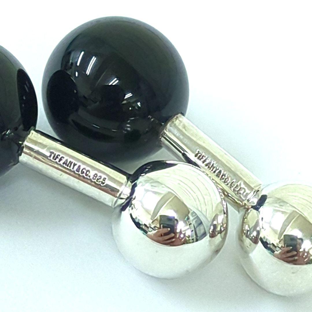 Tiffany ティファニー SV925 オニキス カフス ヴィンテージ