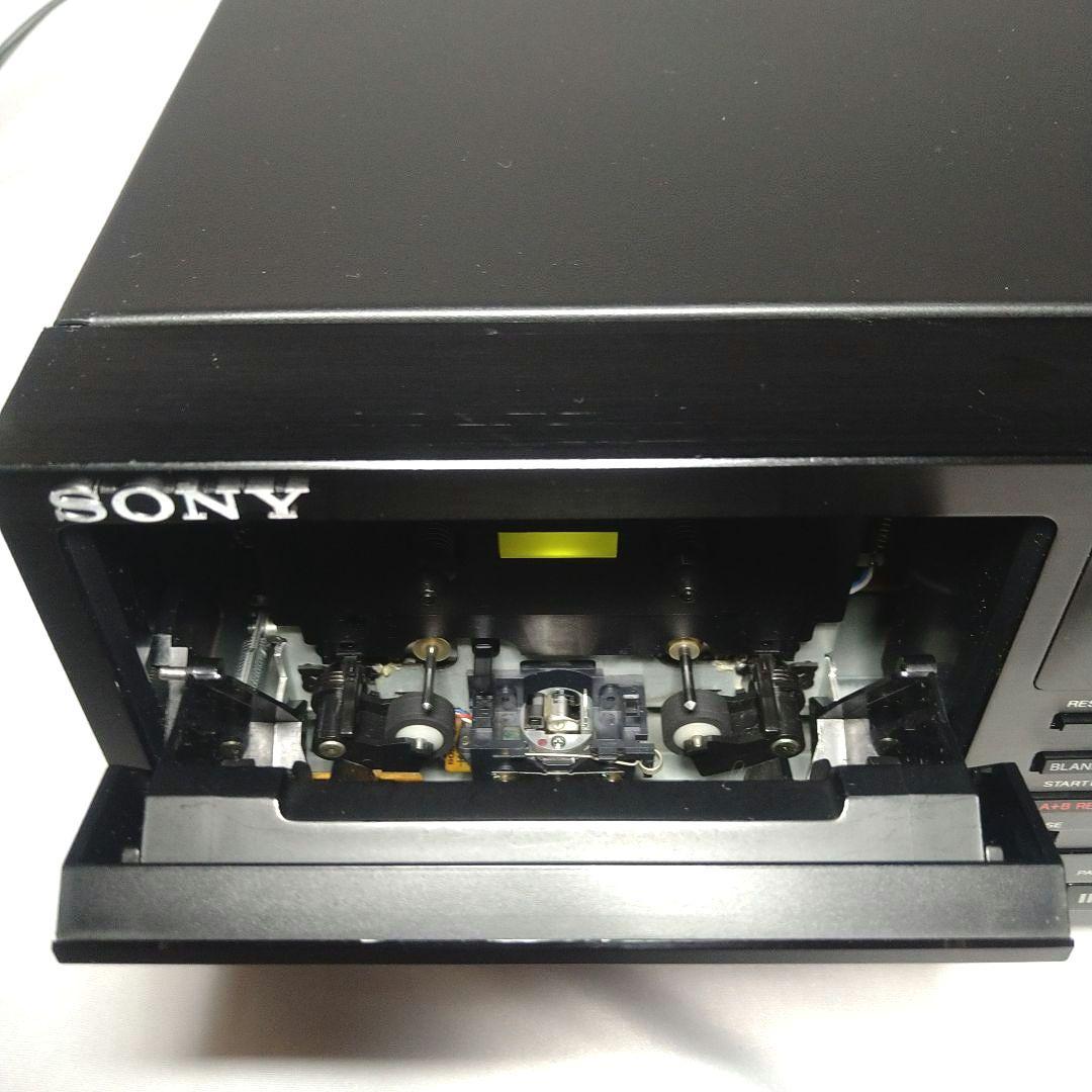 SONY TC-WR870オートリバースWカセットデッキ希少動作品+テープ他付