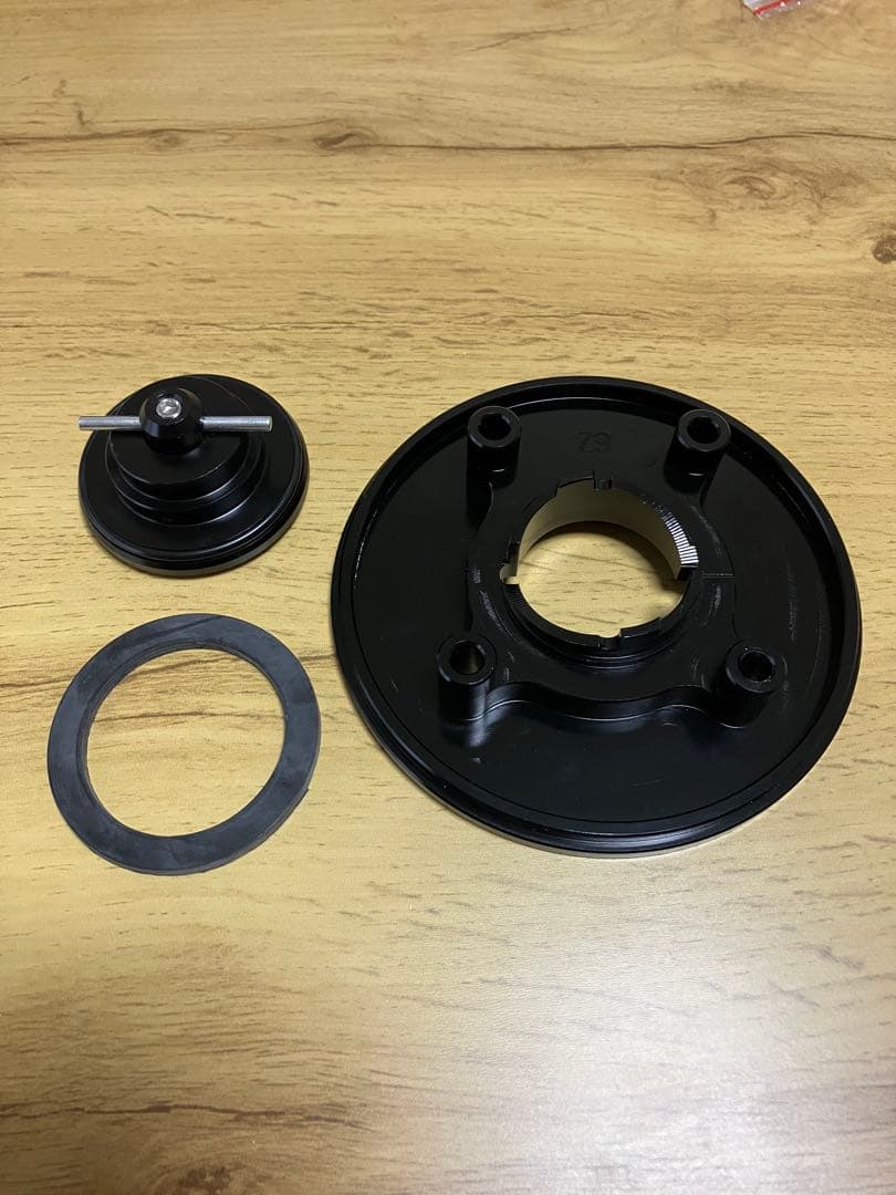 新品未使用　アコサット　タンクキャップ（ブラック）Kawasaki車　汎用