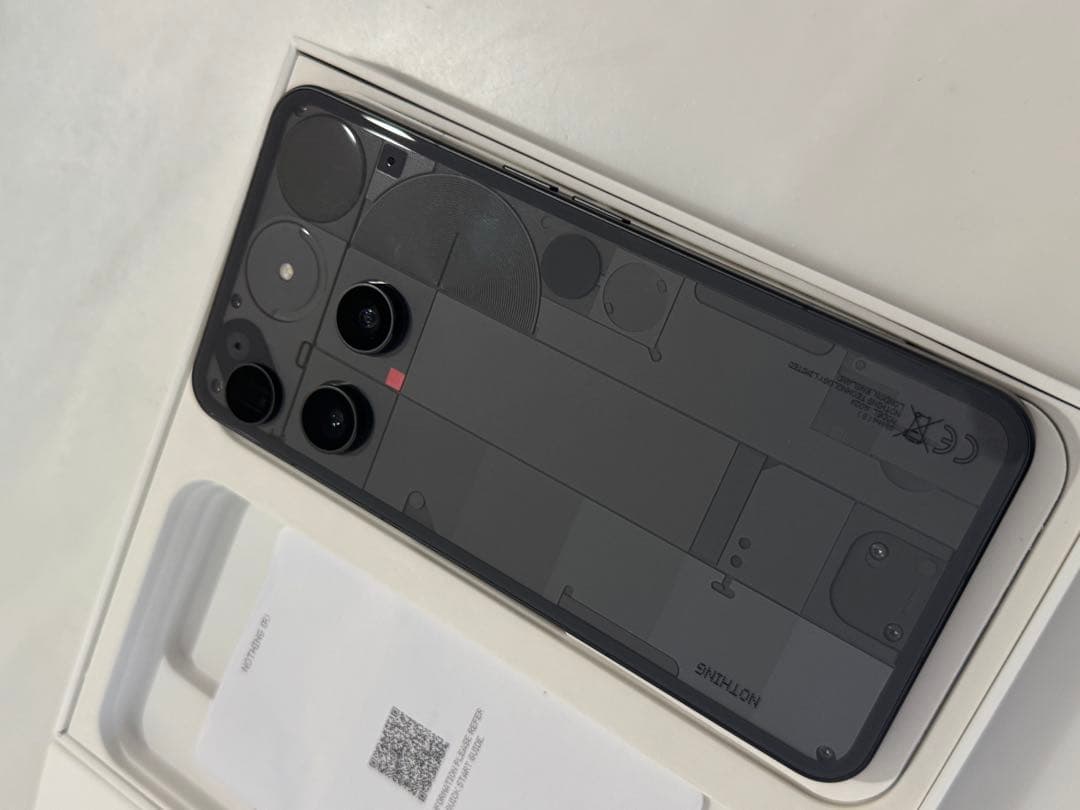 nothing phone 3 フラッグシップモデル 黒