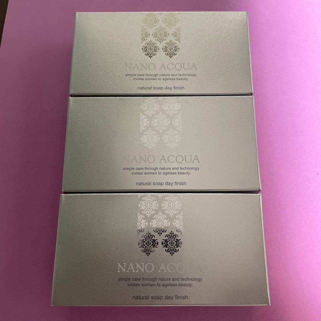 フェヴリナ ナノアクア　ナチュラルソープ　デイフィニッシュ　3個セット