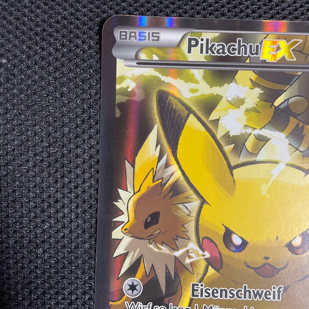 ジャンボカード　ピカチュウex 1枚　海外限定