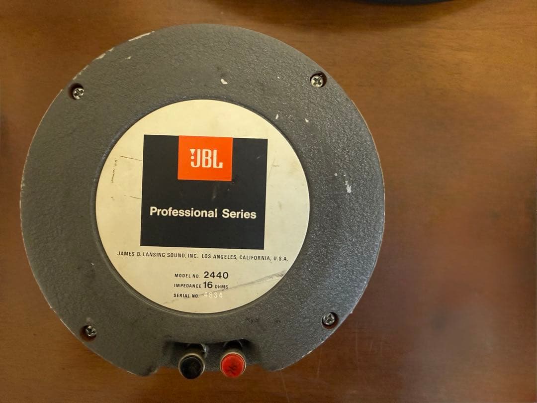 JBL 2440 コンプレッション　ドライバーユニット