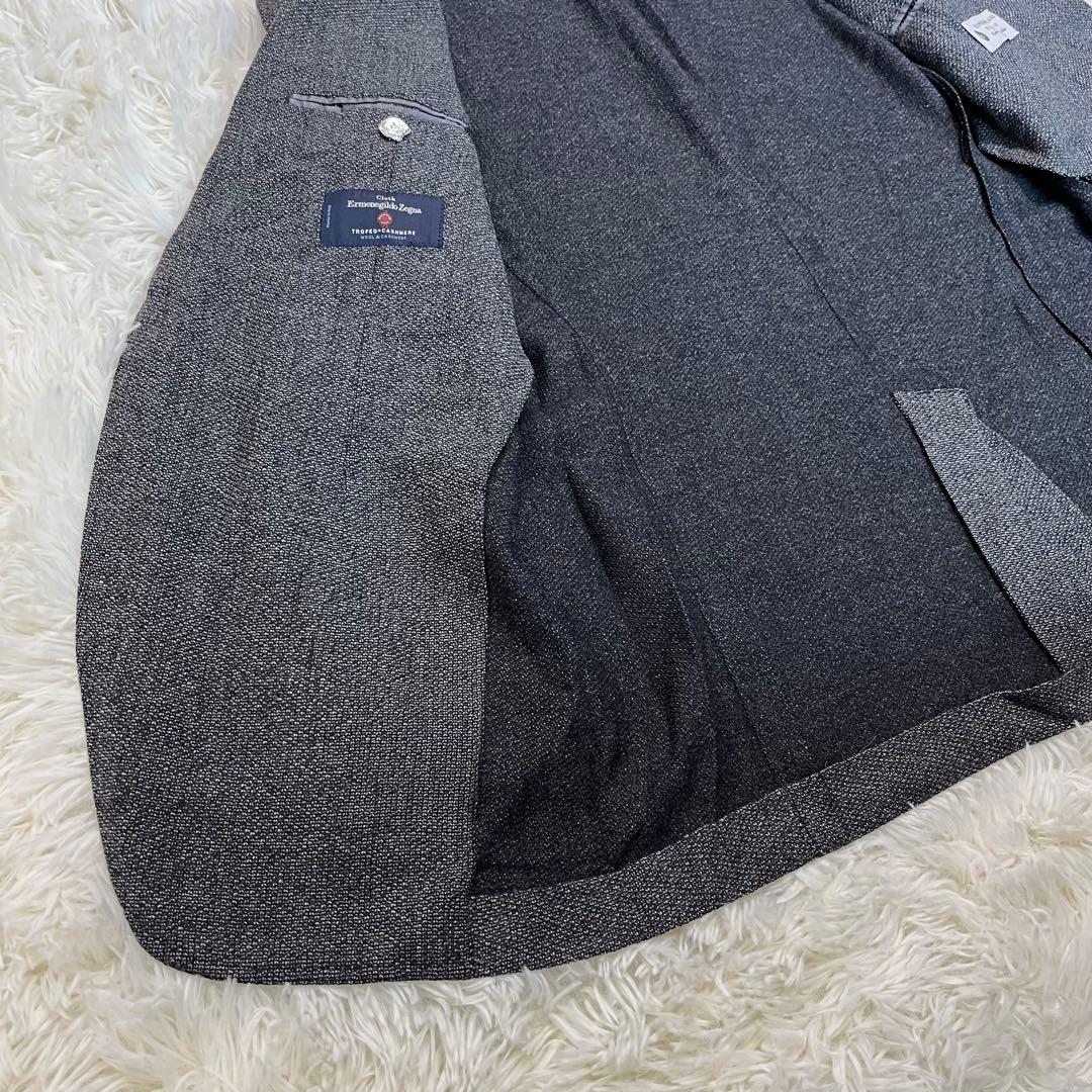 ゼニア生地✨カシミヤ混✨トゥモローランド ピルグリム テーラードジャケット L