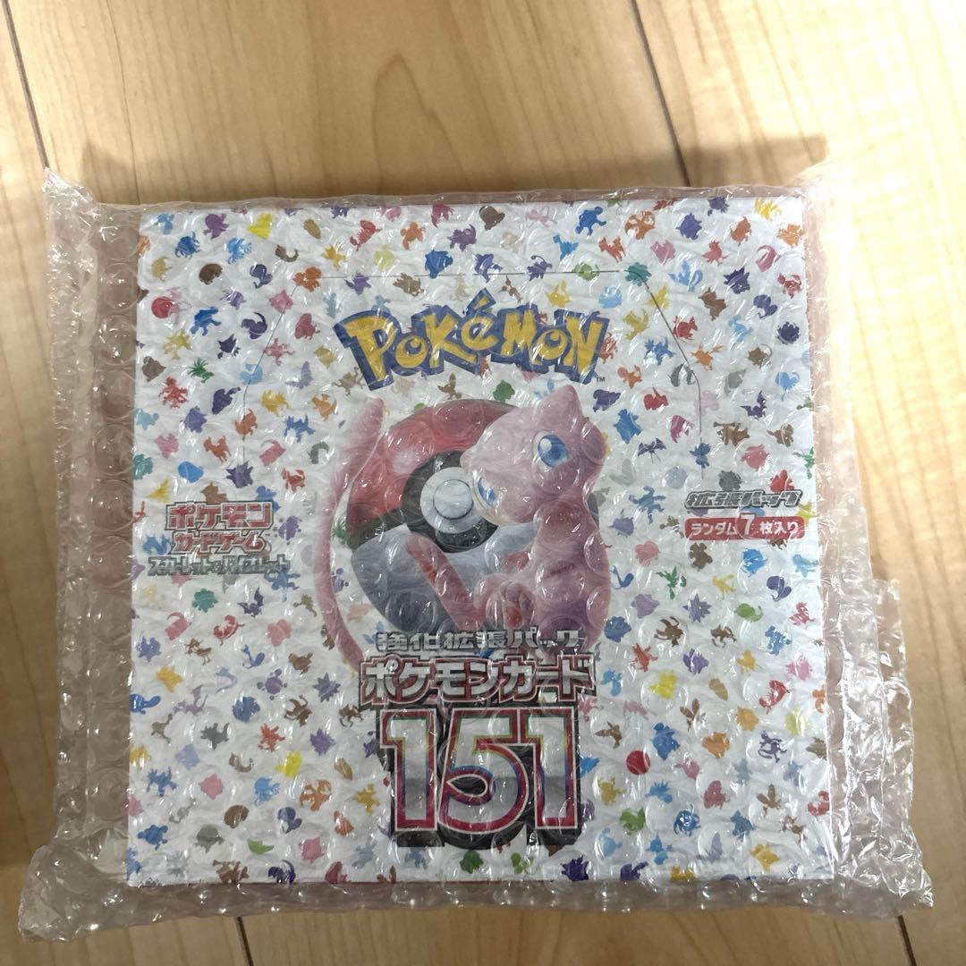 mlml【新品未開封】ポケモンカード 151 BOX シュリンク付き