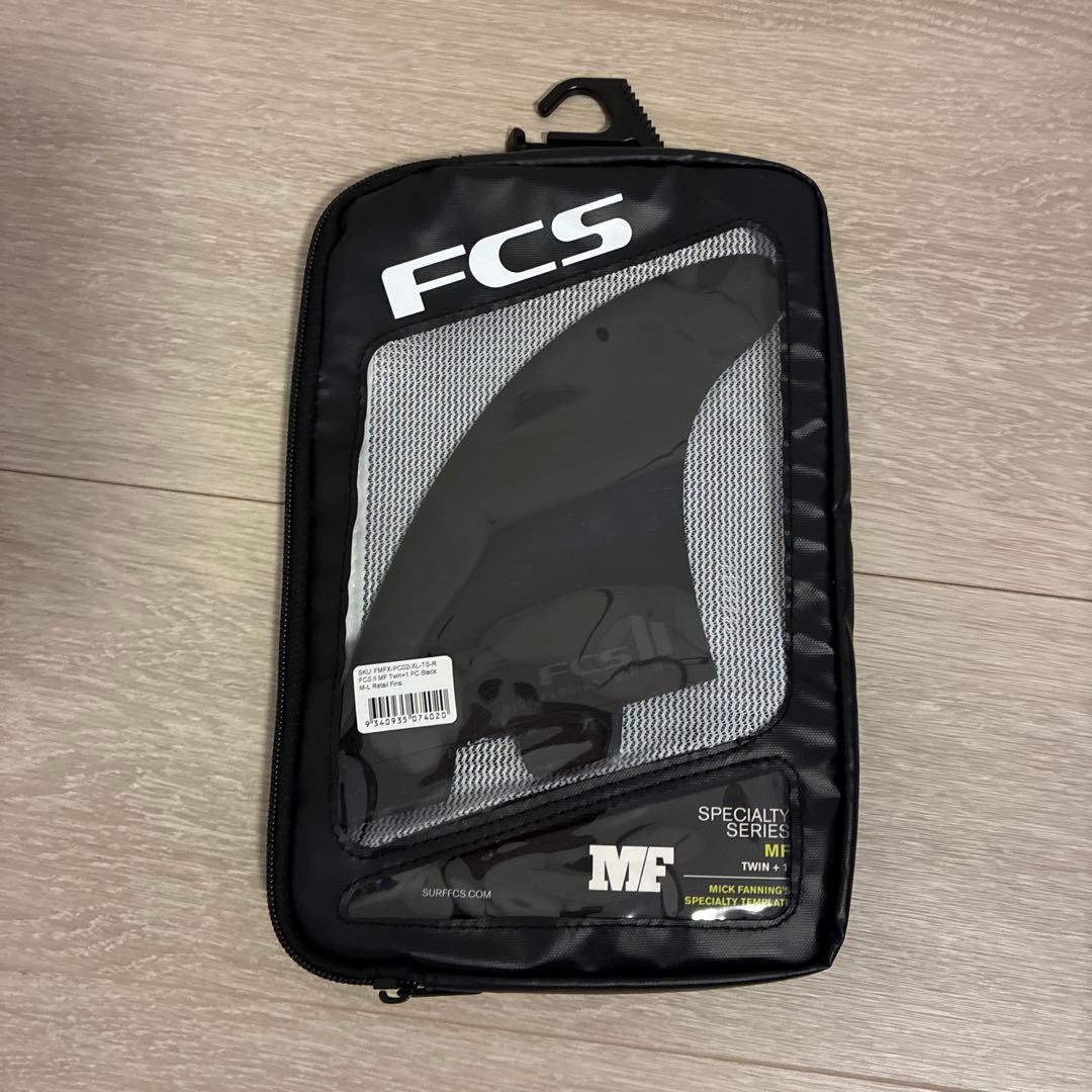 FCS2 ミックファニング 黒 フィン mf ツインスタビ twin+1