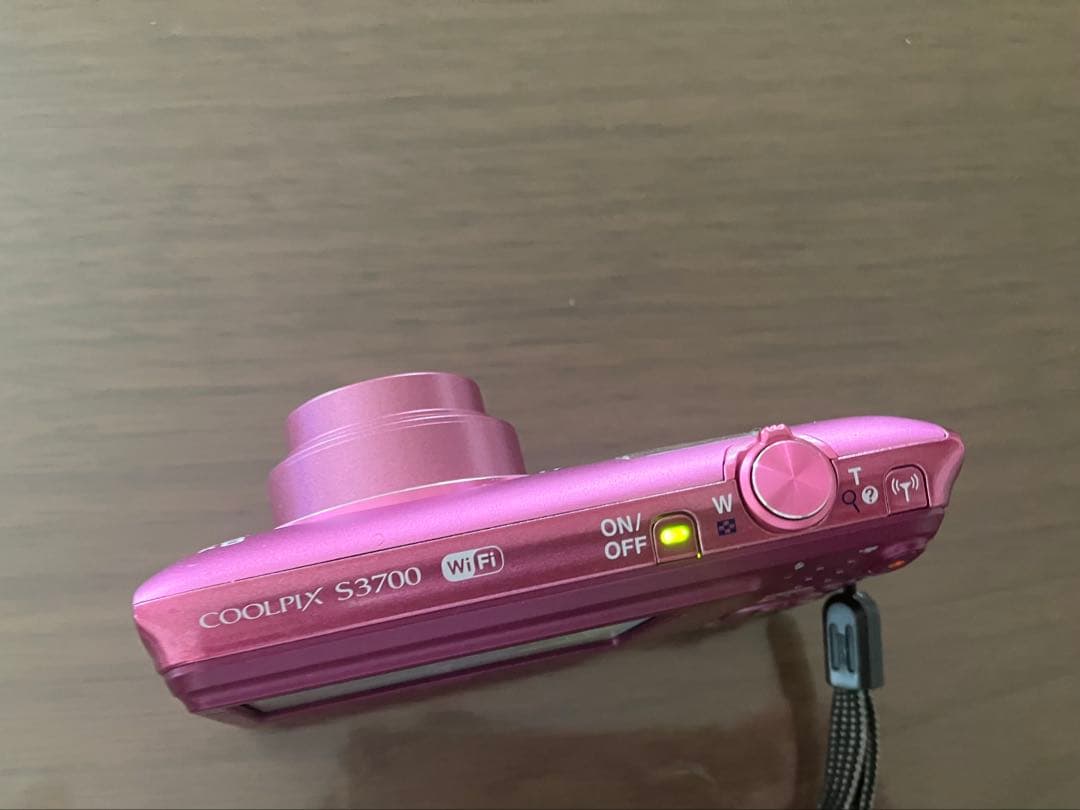 【動作確認済み】Nikon COOLPIX S3700 デジカメ　人気色ピンク