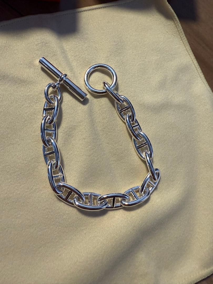 新品未使用 Hermes エルメス シェーヌダンクル GM 14 ブレスレット