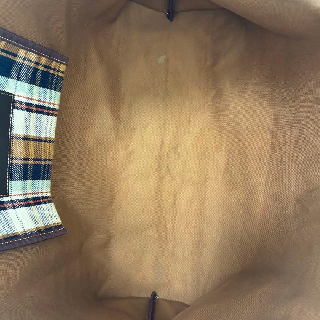 【美品】ヴィヴィアンウエストウッド トートバッグ キャンバス オーブ 総柄 茶