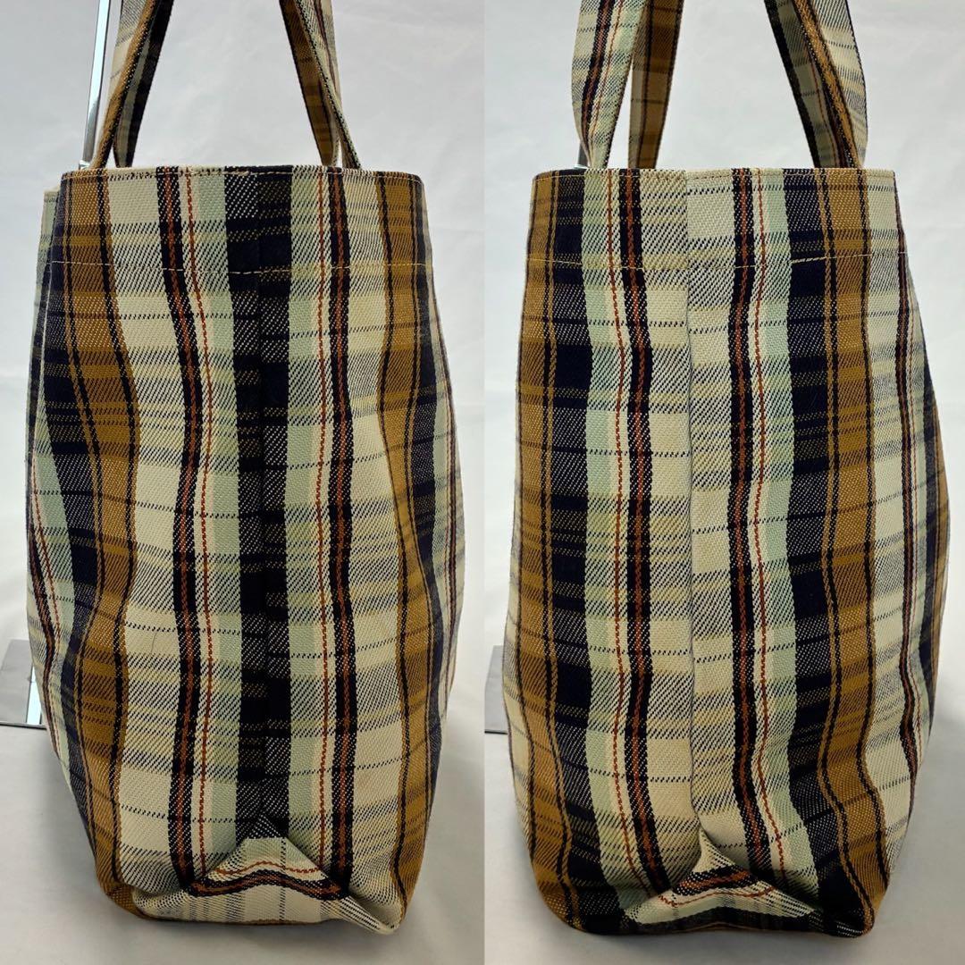 【美品】ヴィヴィアンウエストウッド トートバッグ キャンバス オーブ 総柄 茶