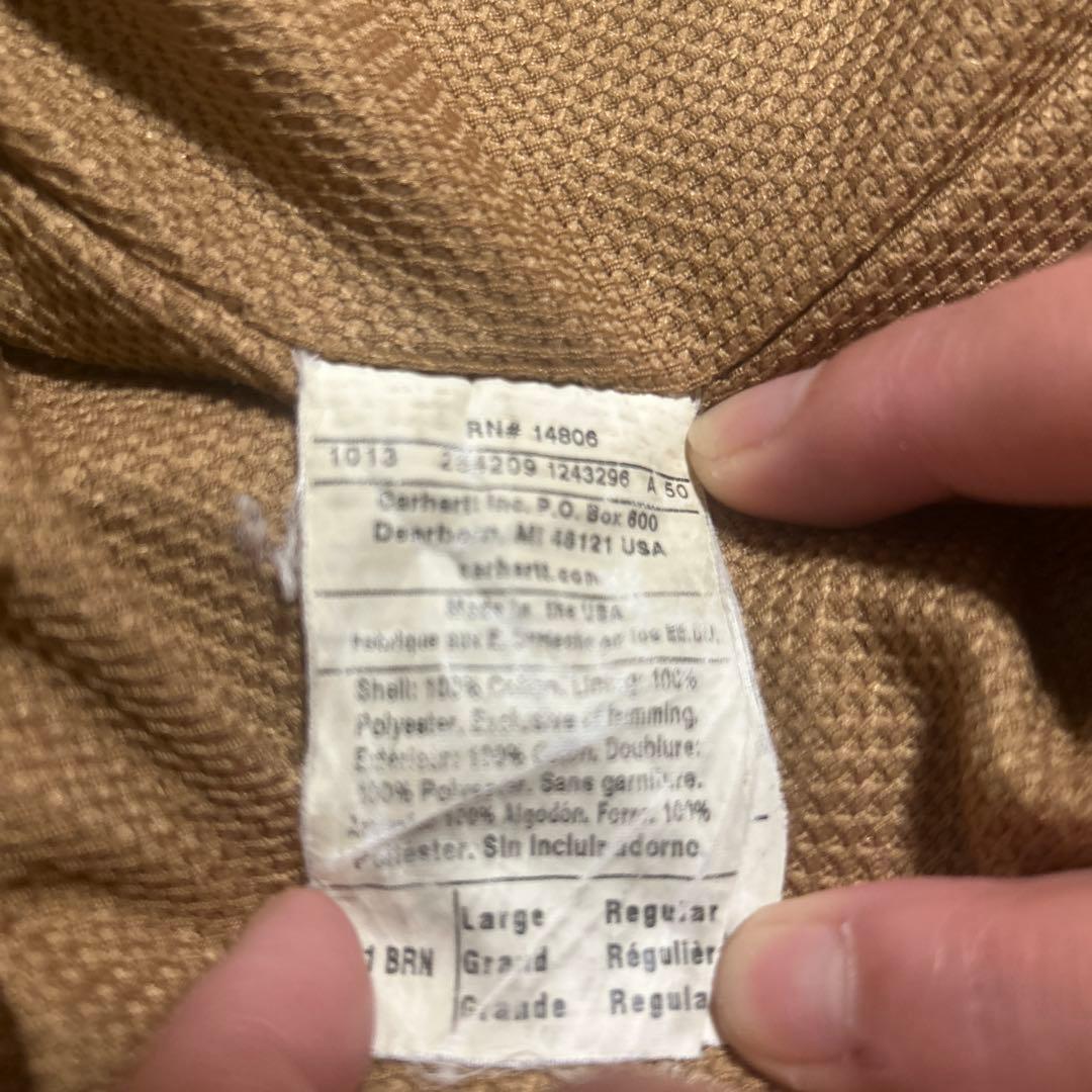 Carhartt カーハート　USA アメリカ　アクティブジャケット　メンズ