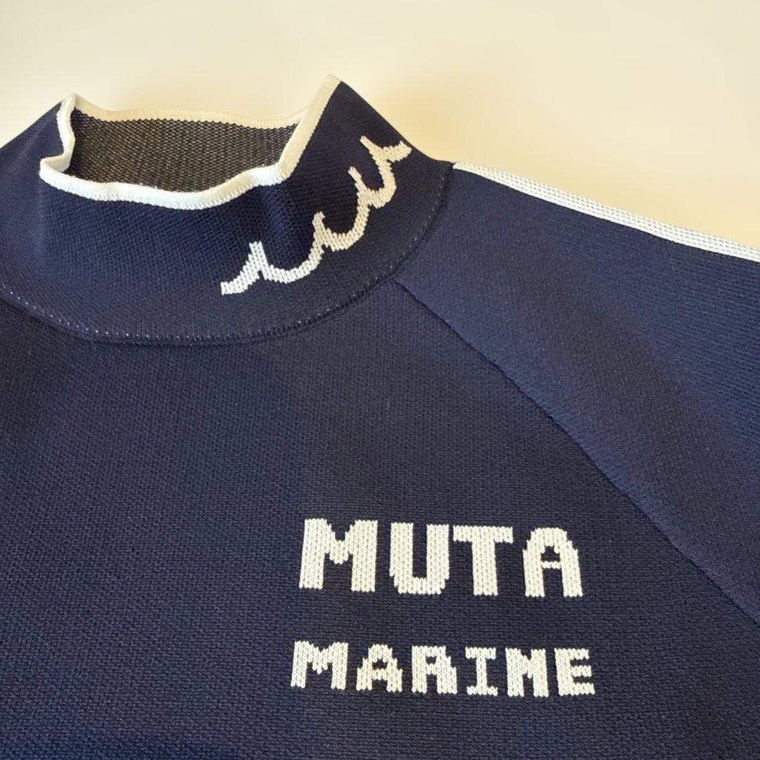 MUTA MARINE ネイビー レディースセーター