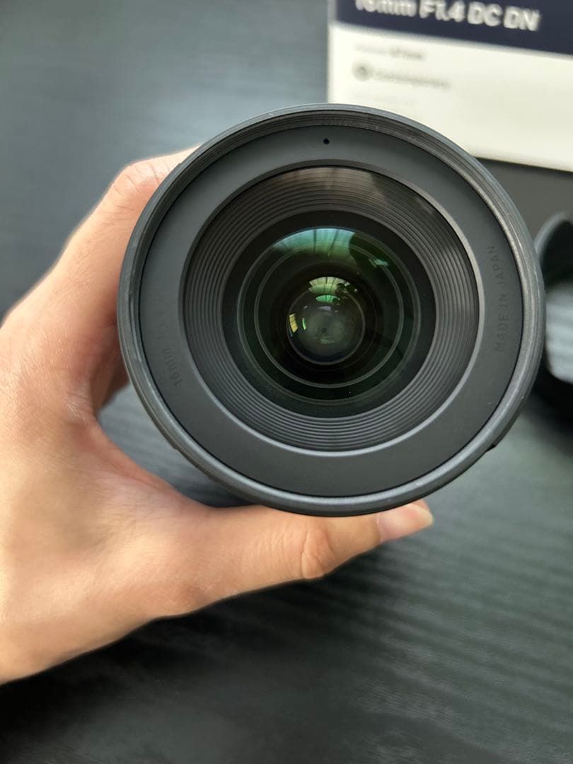 SIGMA 16mm F1.4 DC DN レンズ　SonyEマウント