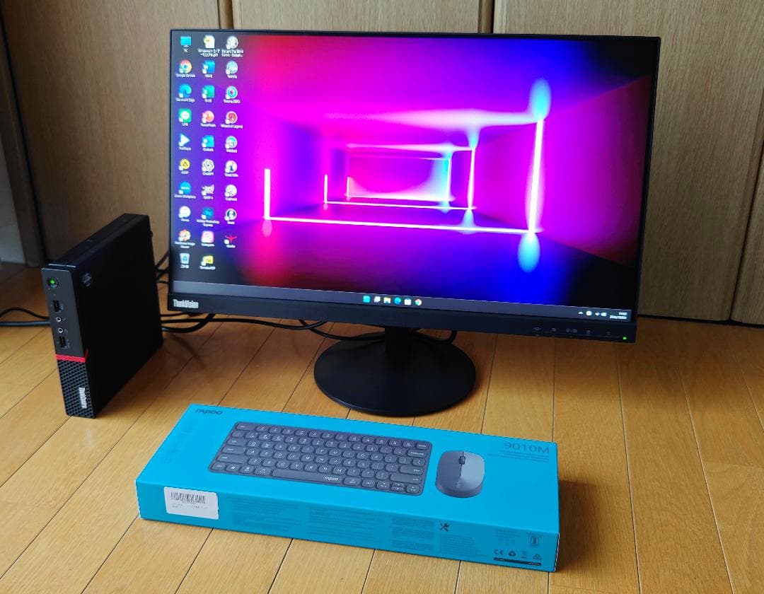 Lenovo 省スペース高性能 デスクトップPCセット