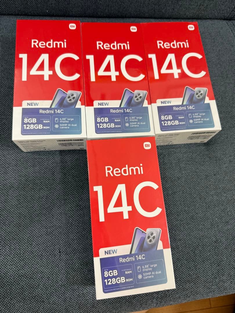 Redmi 14C 8GB 128GB 新品 x4台