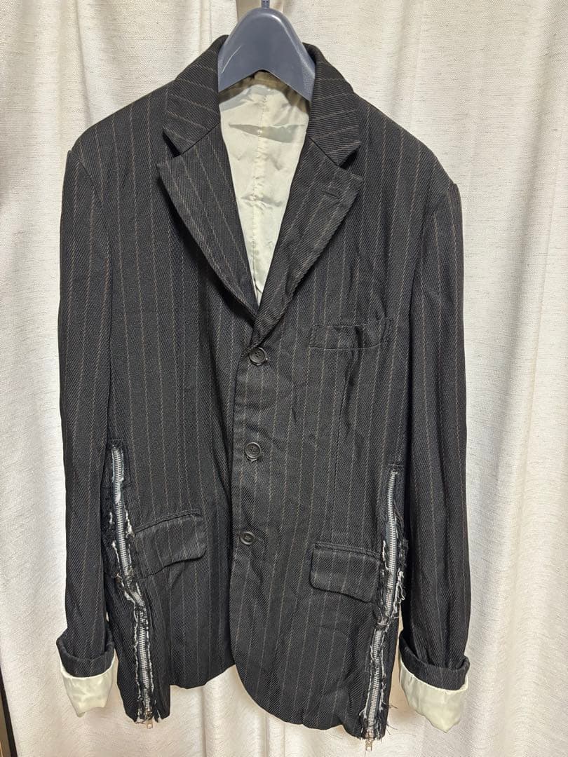 COMME des GARCONS HOMME DEUX ストライプジャケット