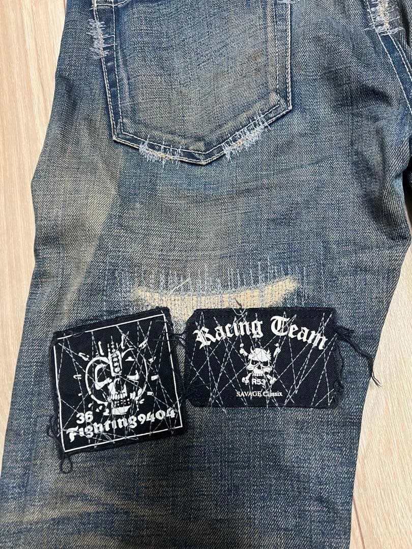 ネイバーフッド 04 L SAVAGE NARROW ネイビー　サイズM