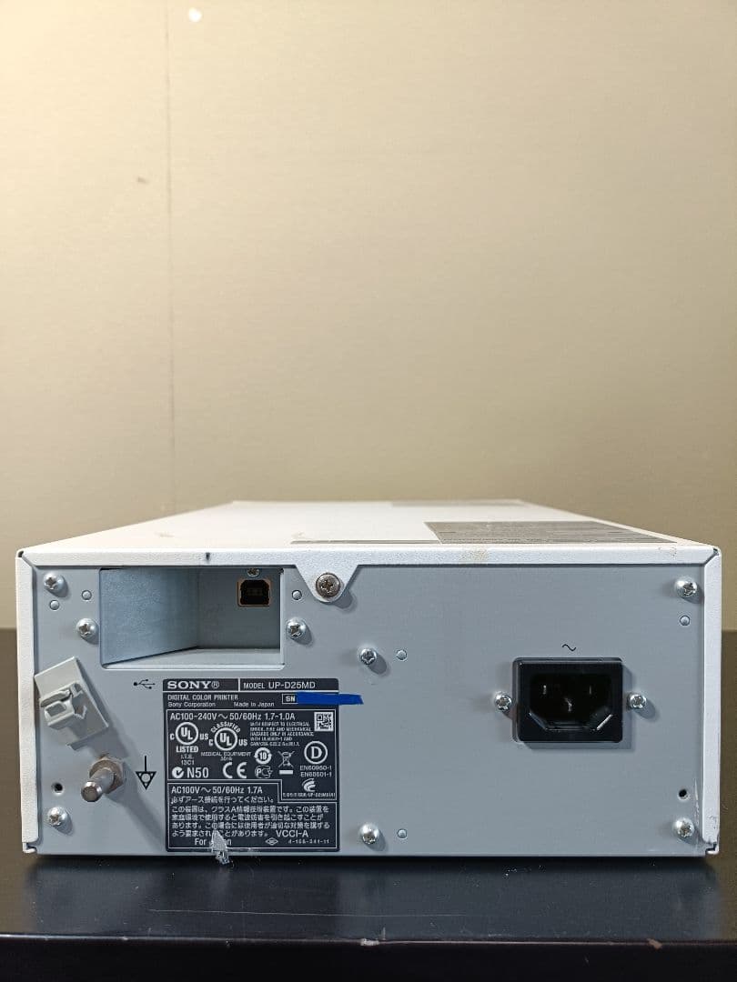 ソニー　UP-D25MD カラービデオプリンター 　定価301070円