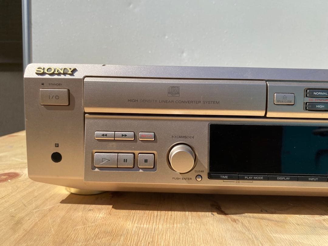 sony mxd-d3 md cdプレイヤー　中古品