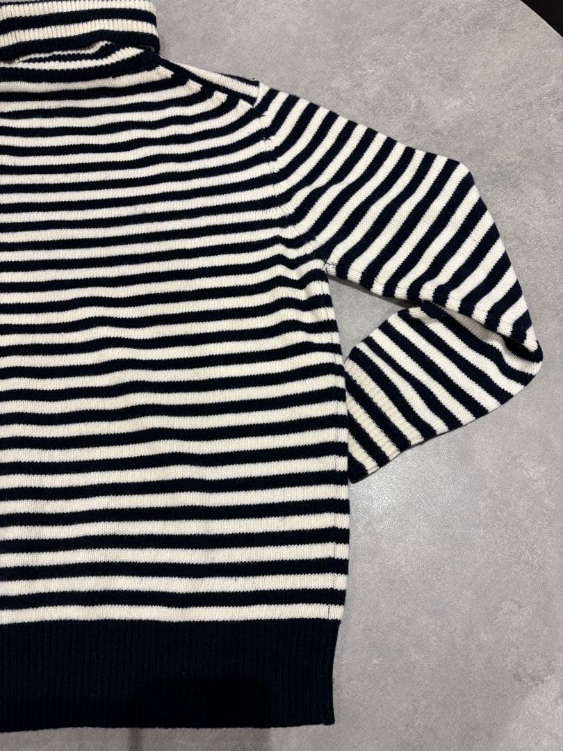 モンクレール　MONCLER ボーダータートルネックニット　ユニセックス