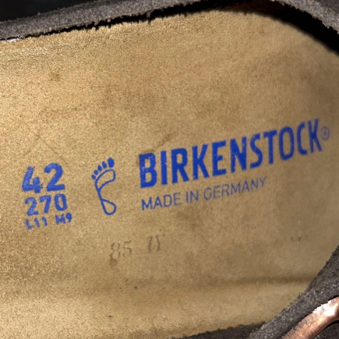 ビルケンシュトック チューリッヒ スエード サンダル ブラウン 茶42