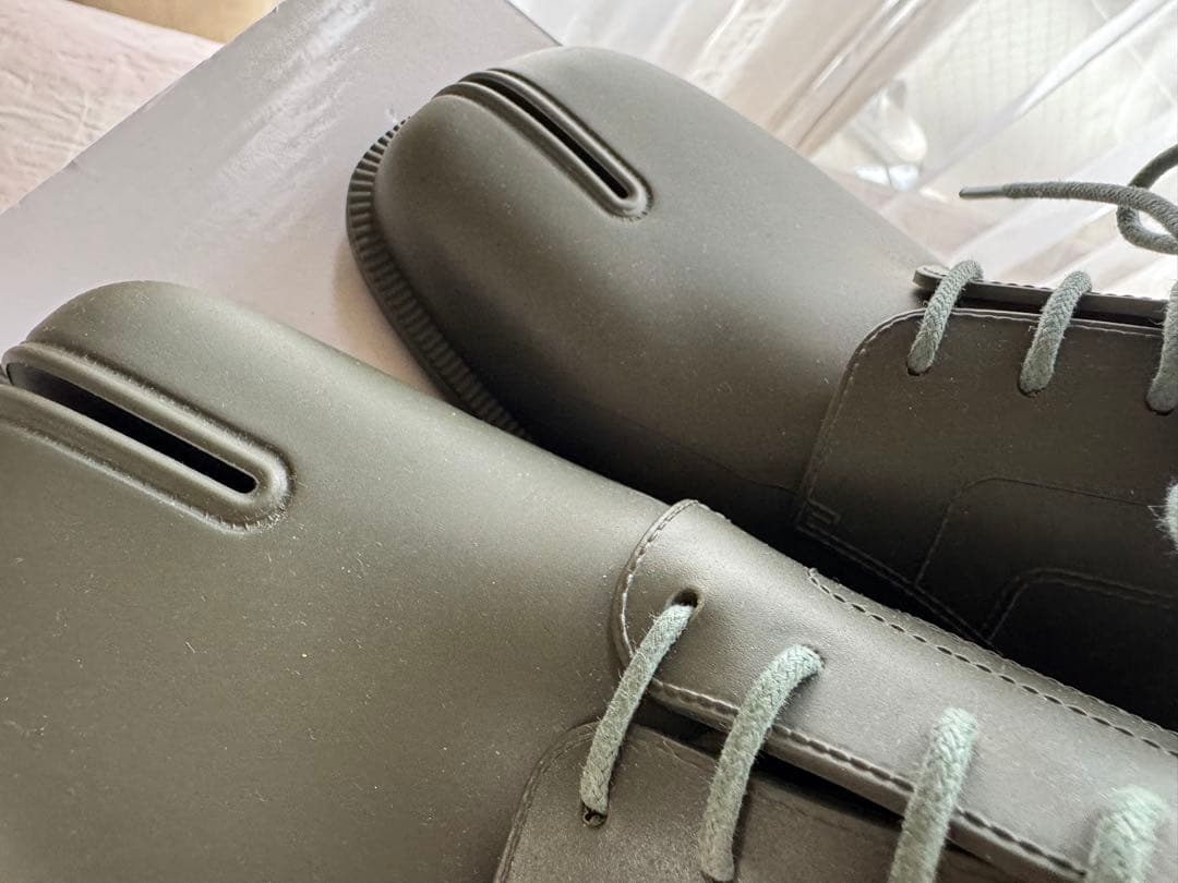 Maison マルジェラ　レインシューズ36 オリーブ