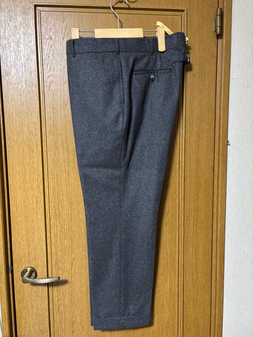 ふーやん VANJACウールフラノスラックス