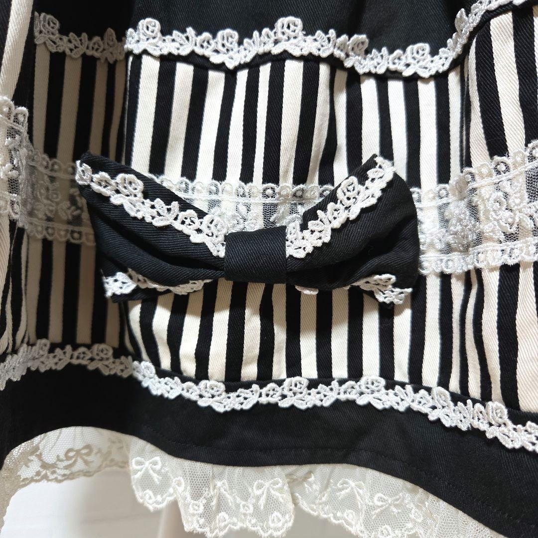 【InnocentWorld　イノセントワールド】 ワンピース　リボン　黒白