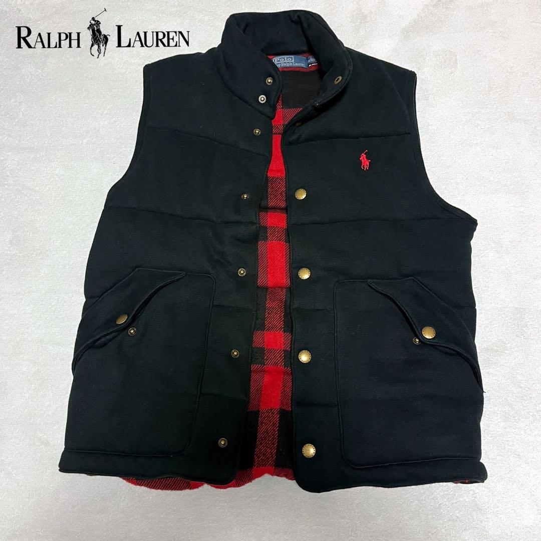 POLO by RALPH LAUREN ラルフローレン 中綿ベスト ポニー刺繍