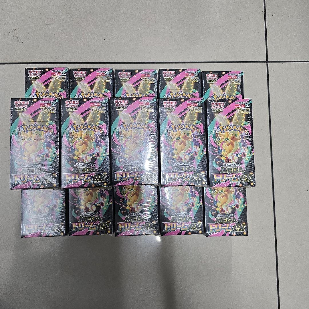 ポケモンMEGAドリームex25BOX 新品未開封シュリンク付き