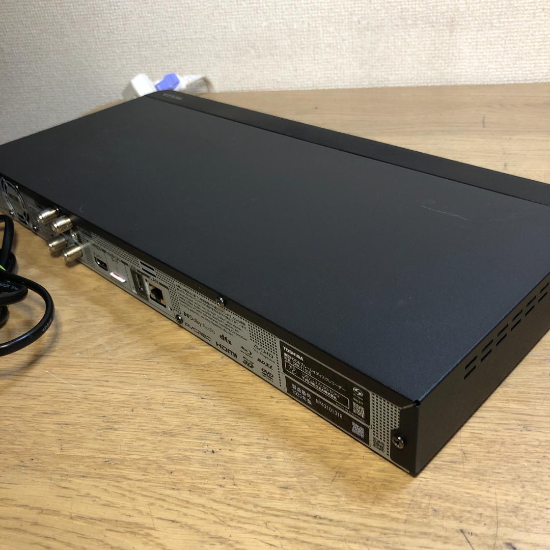 東芝 2023年製 レグザ ブルーレイレコーダー DBR-T1010