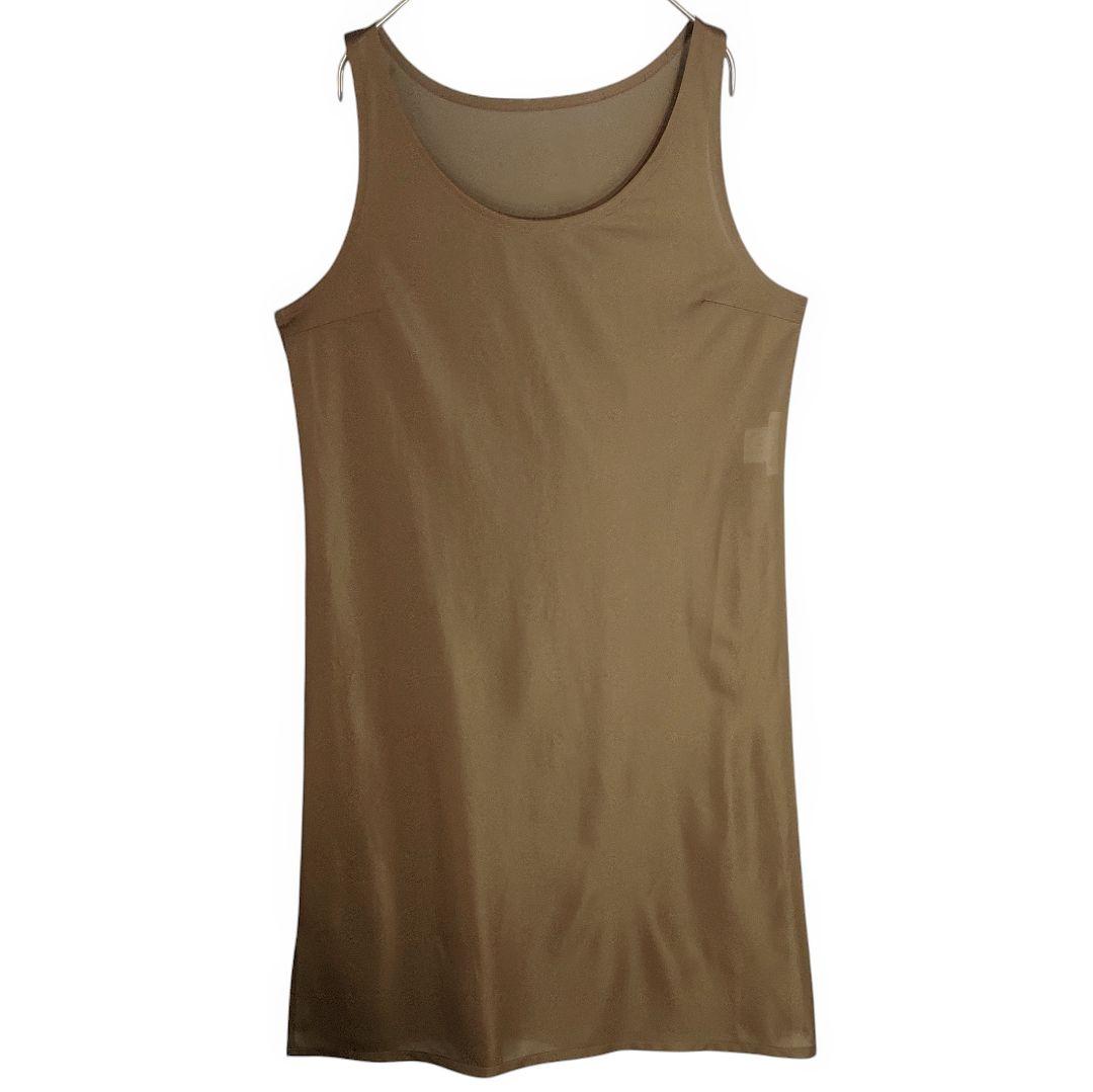 ☆ プリーツプリーズ イッセイミヤケ インナー付き メッシュ ワンピース ☆