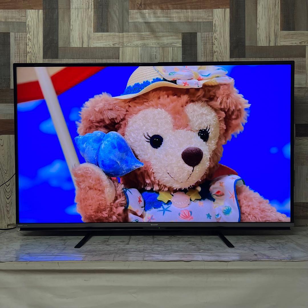即日受渡❣️全国送料込シャープ国産55型テレビ4KYouTube.Netflix