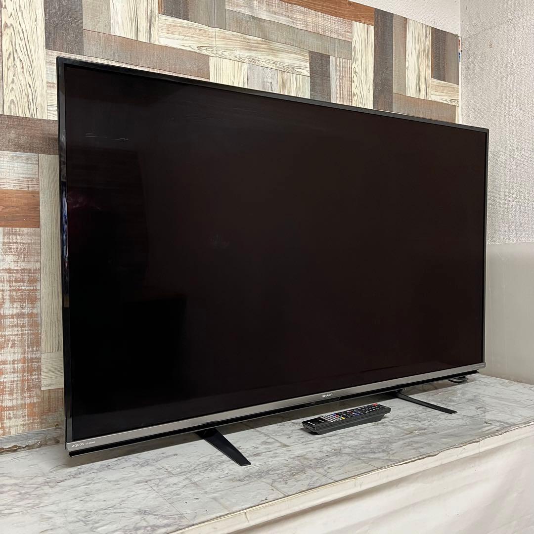 即日受渡❣️全国送料込シャープ国産55型テレビ4KYouTube.Netflix
