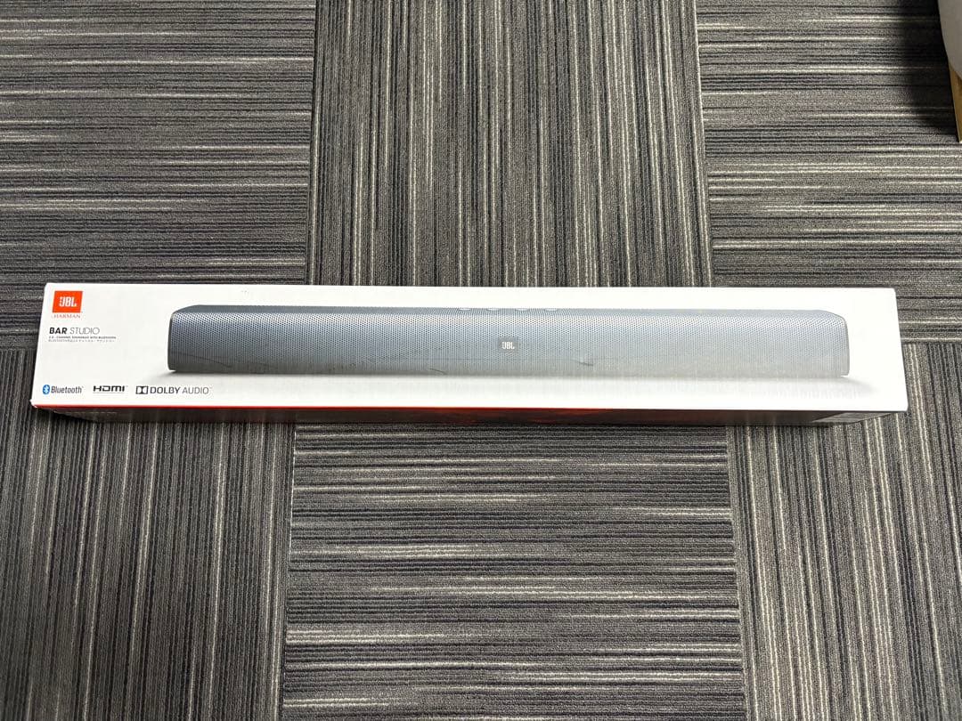 【美品】JBL BAR STUDIO サウンドバー 付属品・元箱付き