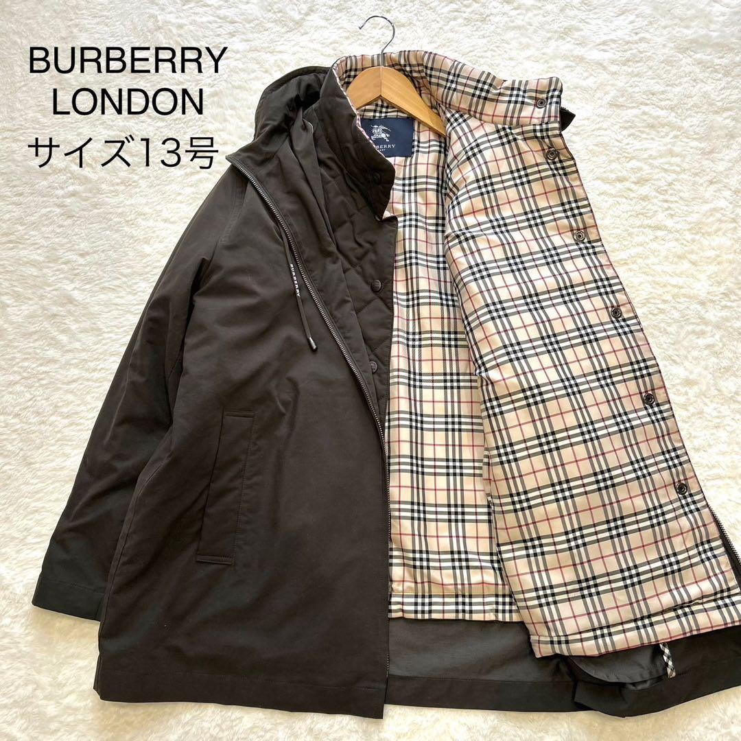 バーバリーロンドン　ブルゾン　インナーキルティング　ノバチェック　大きいサイズ